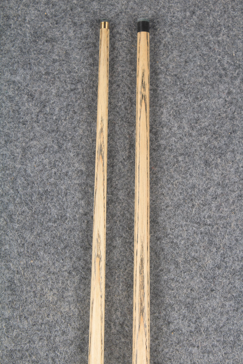 3/4 ASH english pool cue + break cue + case # 8887