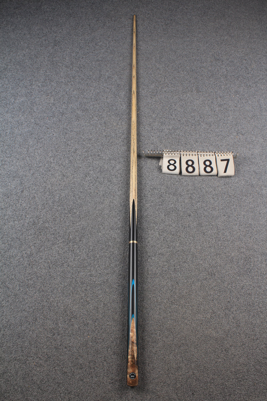 3/4 ASH english pool cue + break cue + case # 8887