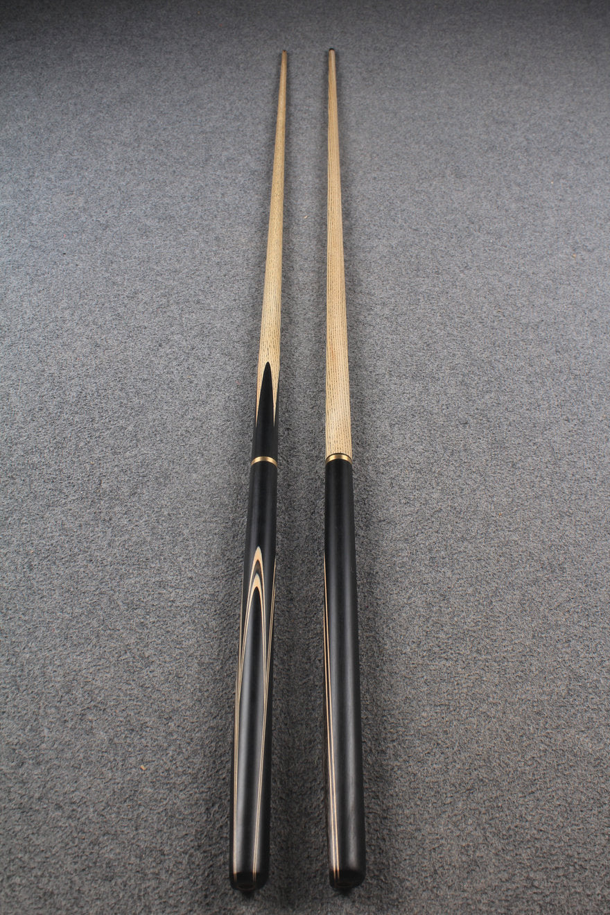 3/4 ASH english pool cue + break cue + case # 8888