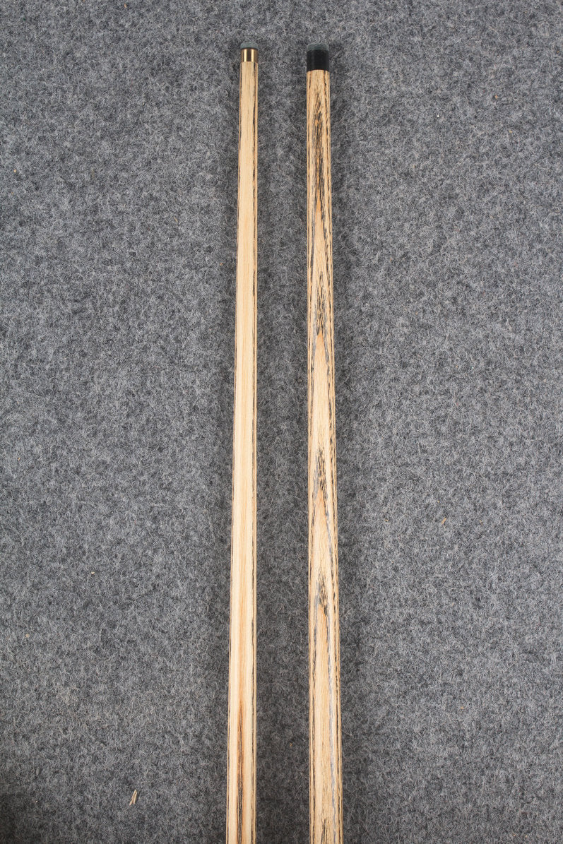 3/4 ASH english pool cue + break cue + case # 8889