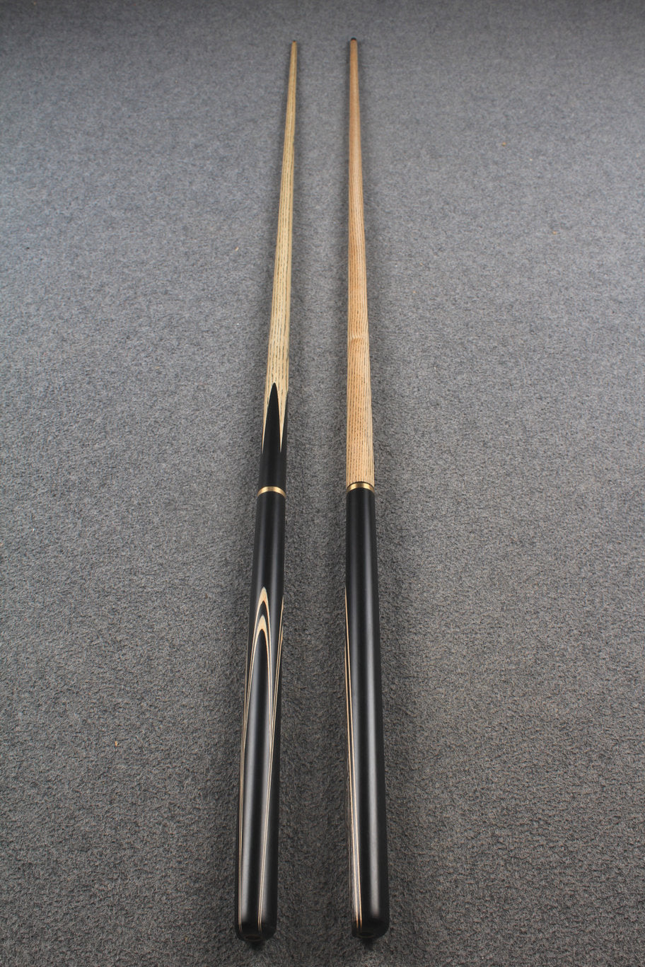 3/4 ASH english pool cue + break cue + case # 8890