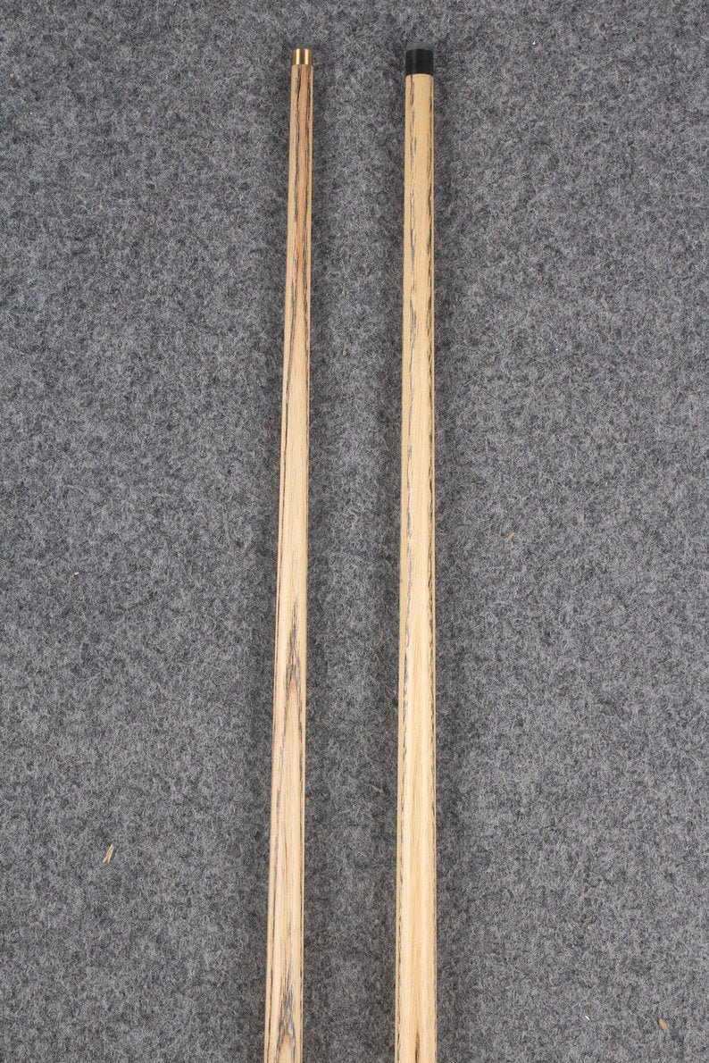 3/4 ASH english pool cue + break cue + case # 8892