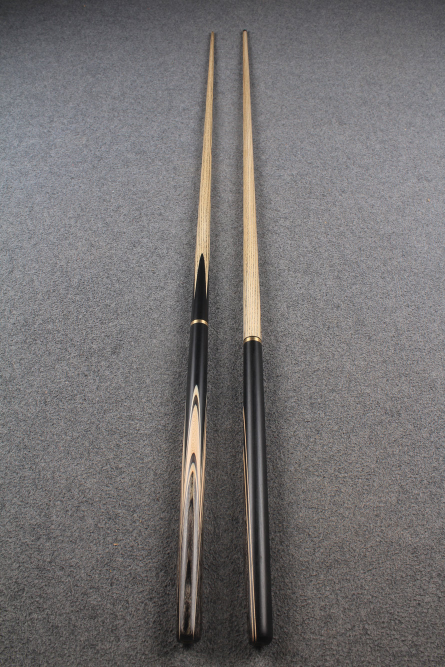 3/4 ASH english pool cue + break cue + case # 8894