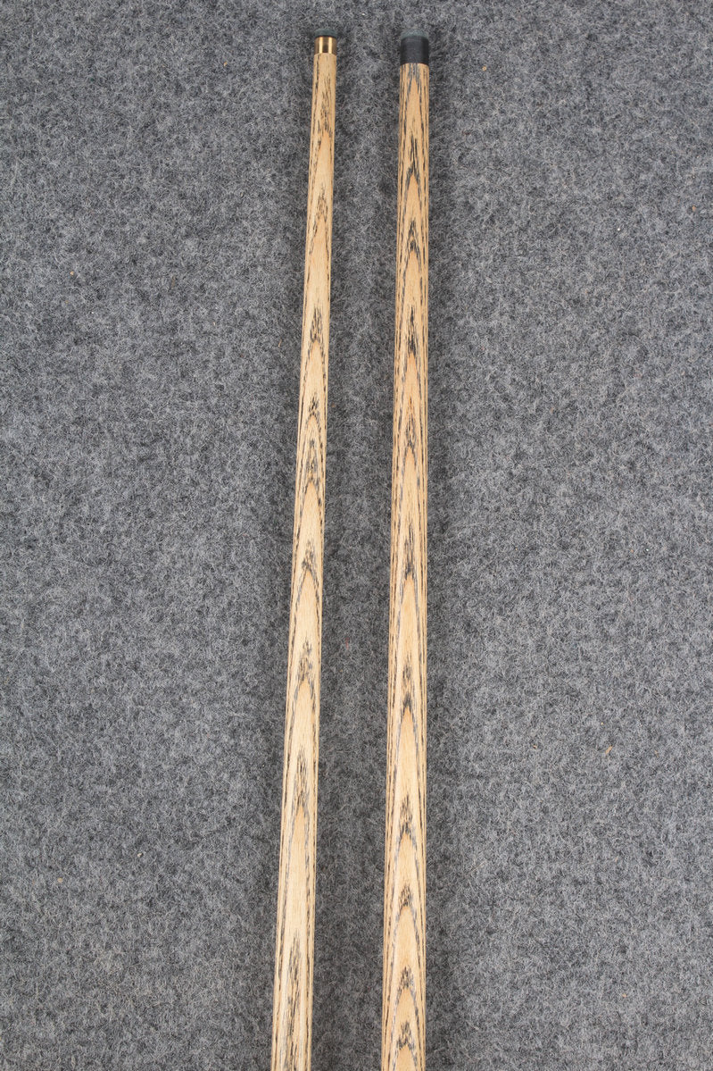 3/4 ASH english pool cue + break cue + case # 8895