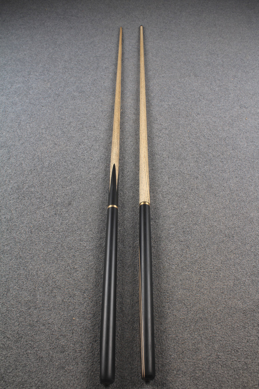 3/4 ASH english pool cue + break cue + case # 8896