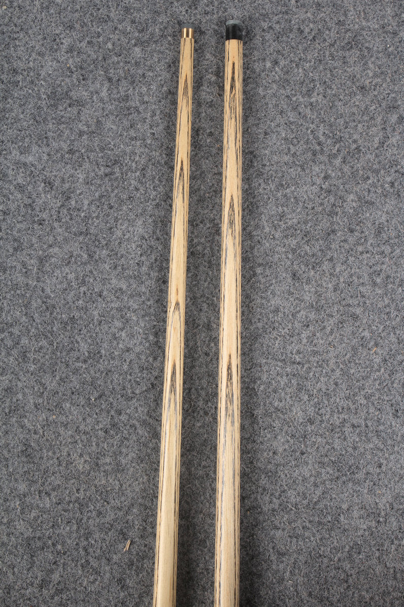 3/4 ASH english pool cue + break cue + case # 8897