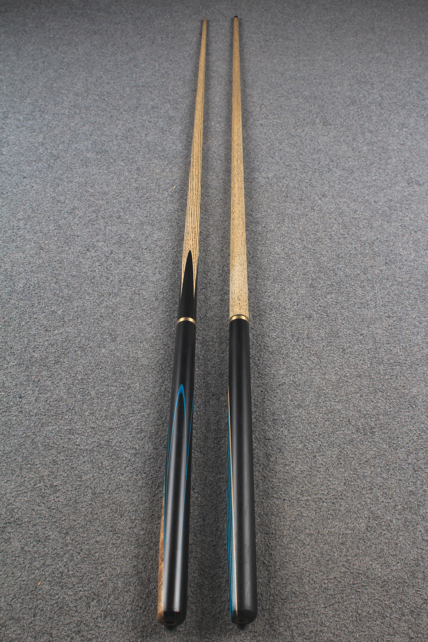 3/4 ASH english pool cue + break cue + case # 8899