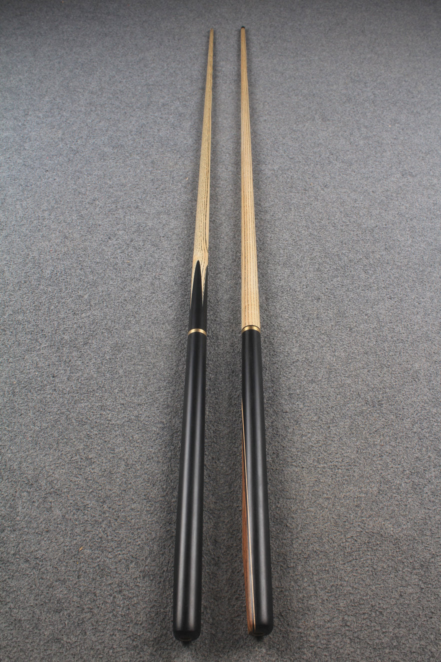 3/4 ASH english pool cue + break cue + case # 8900