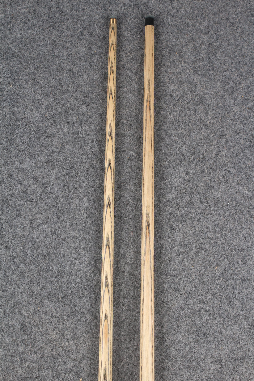 3/4 ASH english pool cue + break cue + case # 8900