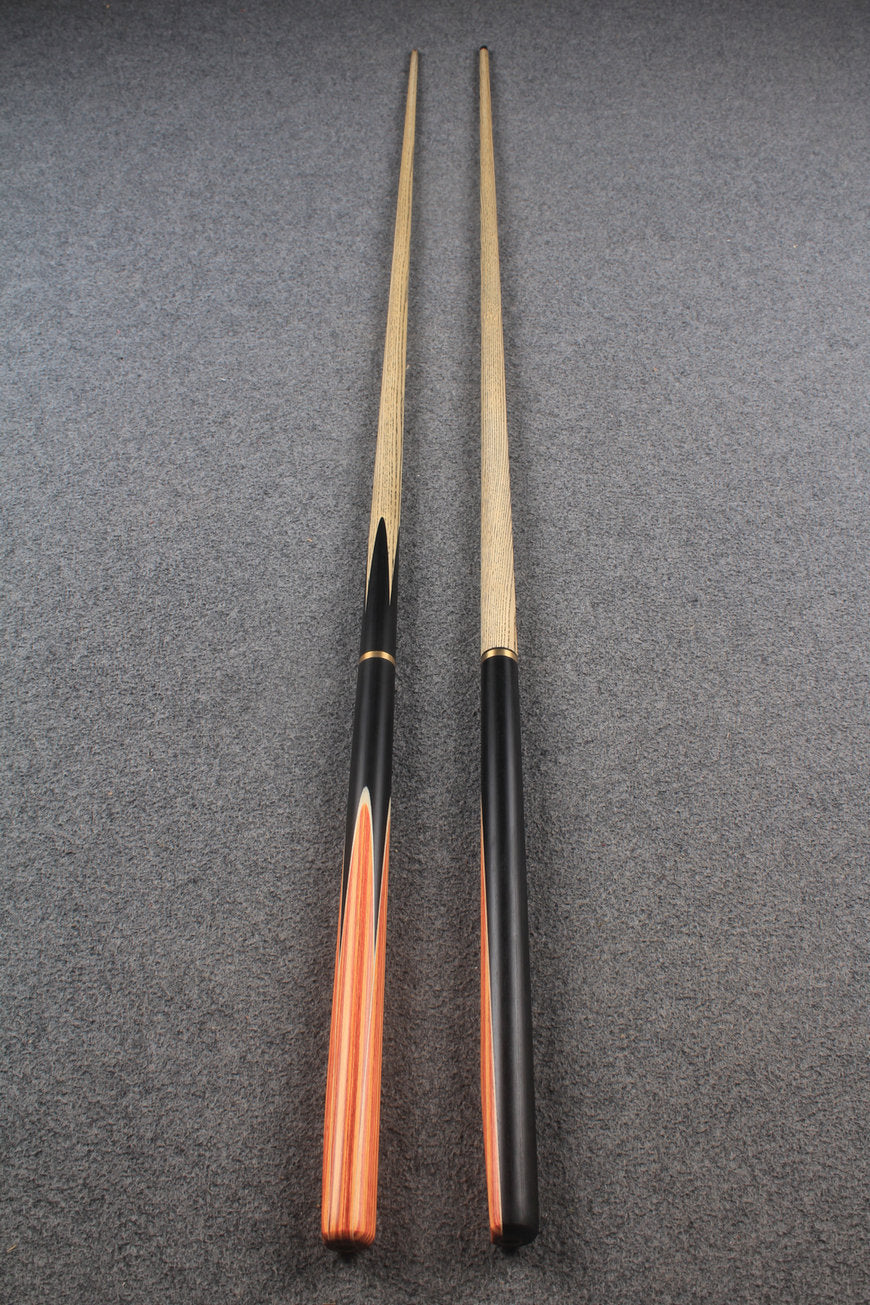 3/4 ASH english pool cue + break cue + case # 8902