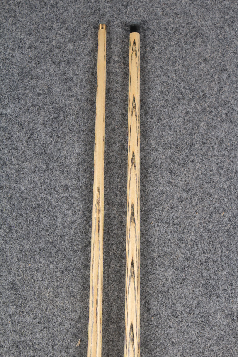 3/4 ASH english pool cue + break cue + case # 8902