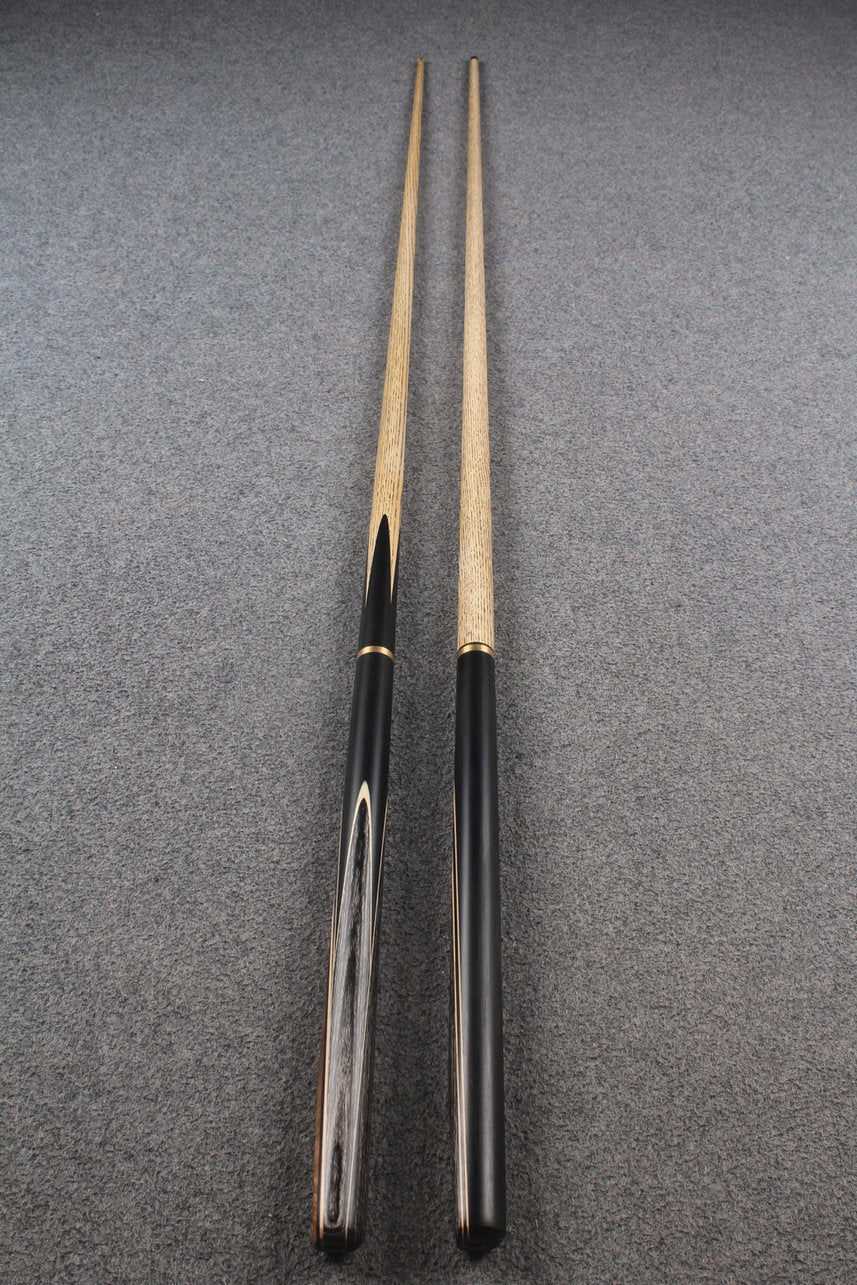 3/4 ASH english pool cue + break cue + case # 8903