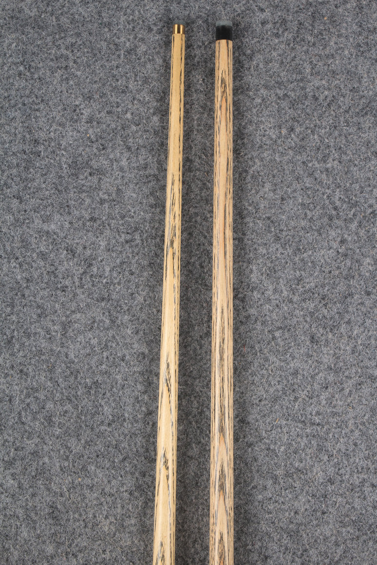 3/4 ASH english pool cue + break cue + case # 8903