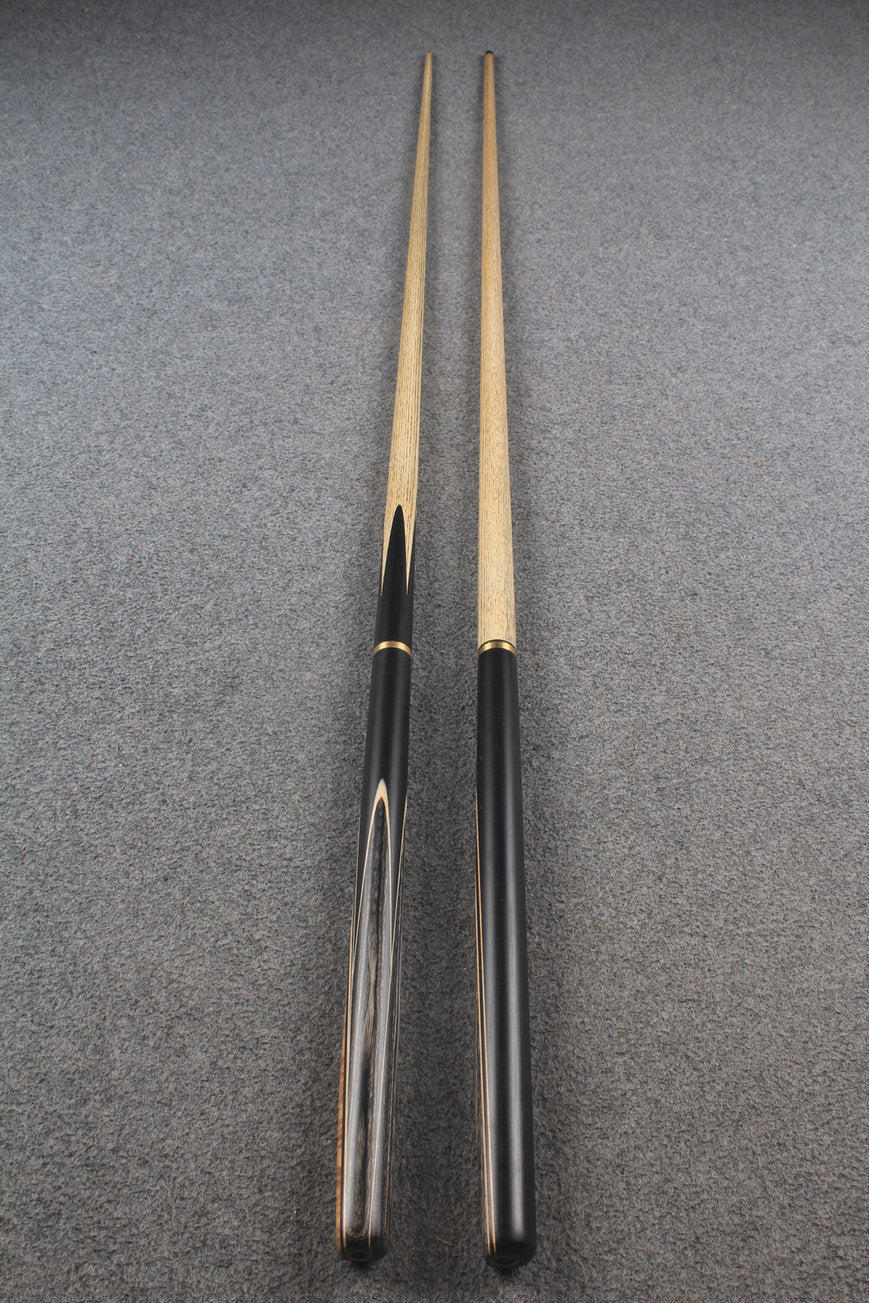 3/4 ASH english pool cue + break cue + case # 8906