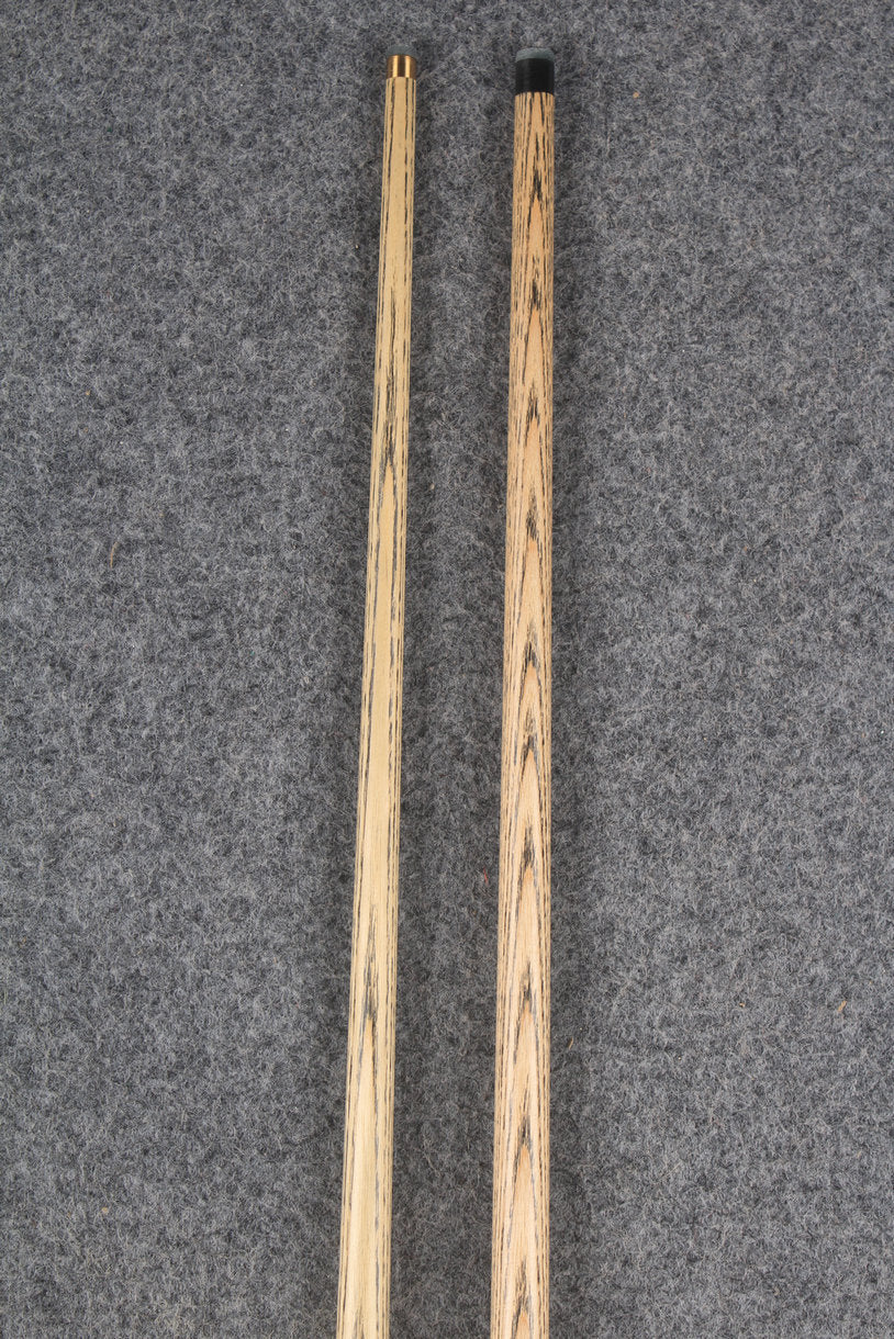3/4 ASH english pool cue + break cue + case # 8906