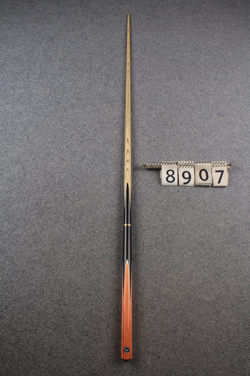 3/4 ASH english pool cue + break cue + case # 8907 WOODS CUES