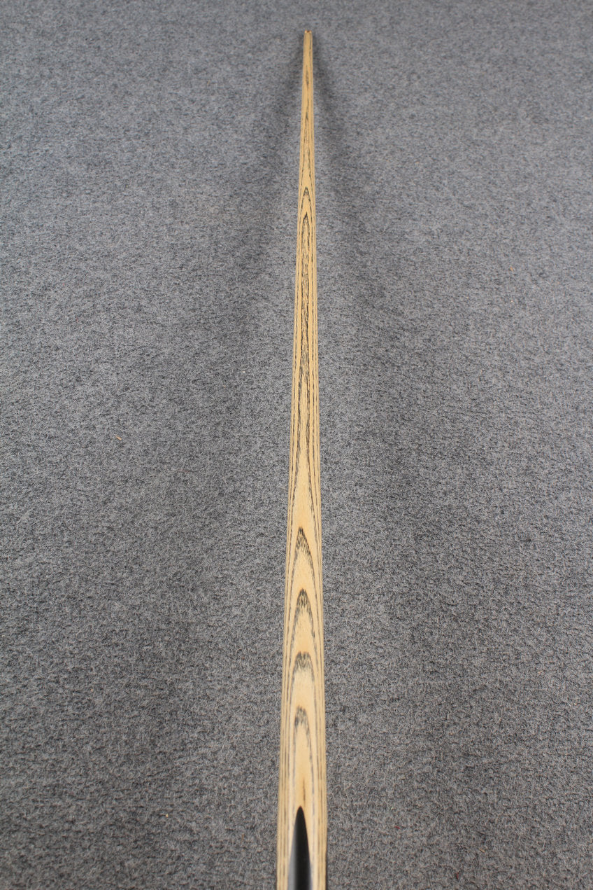 3/4 ASH english pool cue + break cue + case # 8907 WOODS CUES