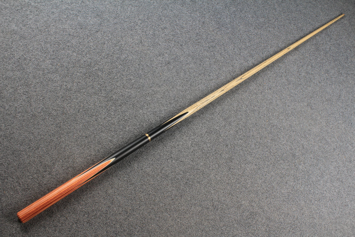 3/4 ASH english pool cue + break cue + case # 8907 WOODS CUES