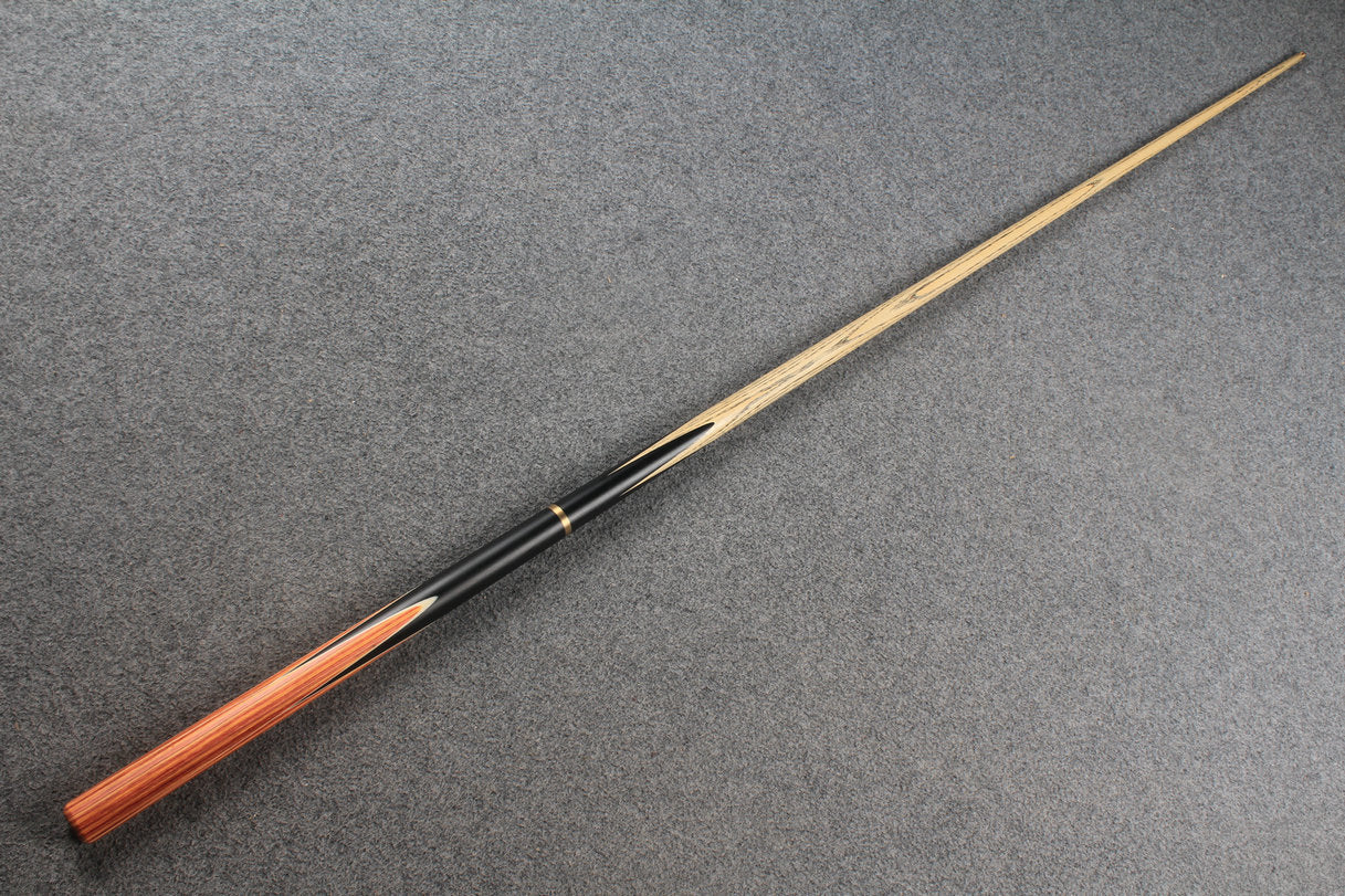 3/4 ASH english pool cue + break cue + case # 8907 WOODS CUES
