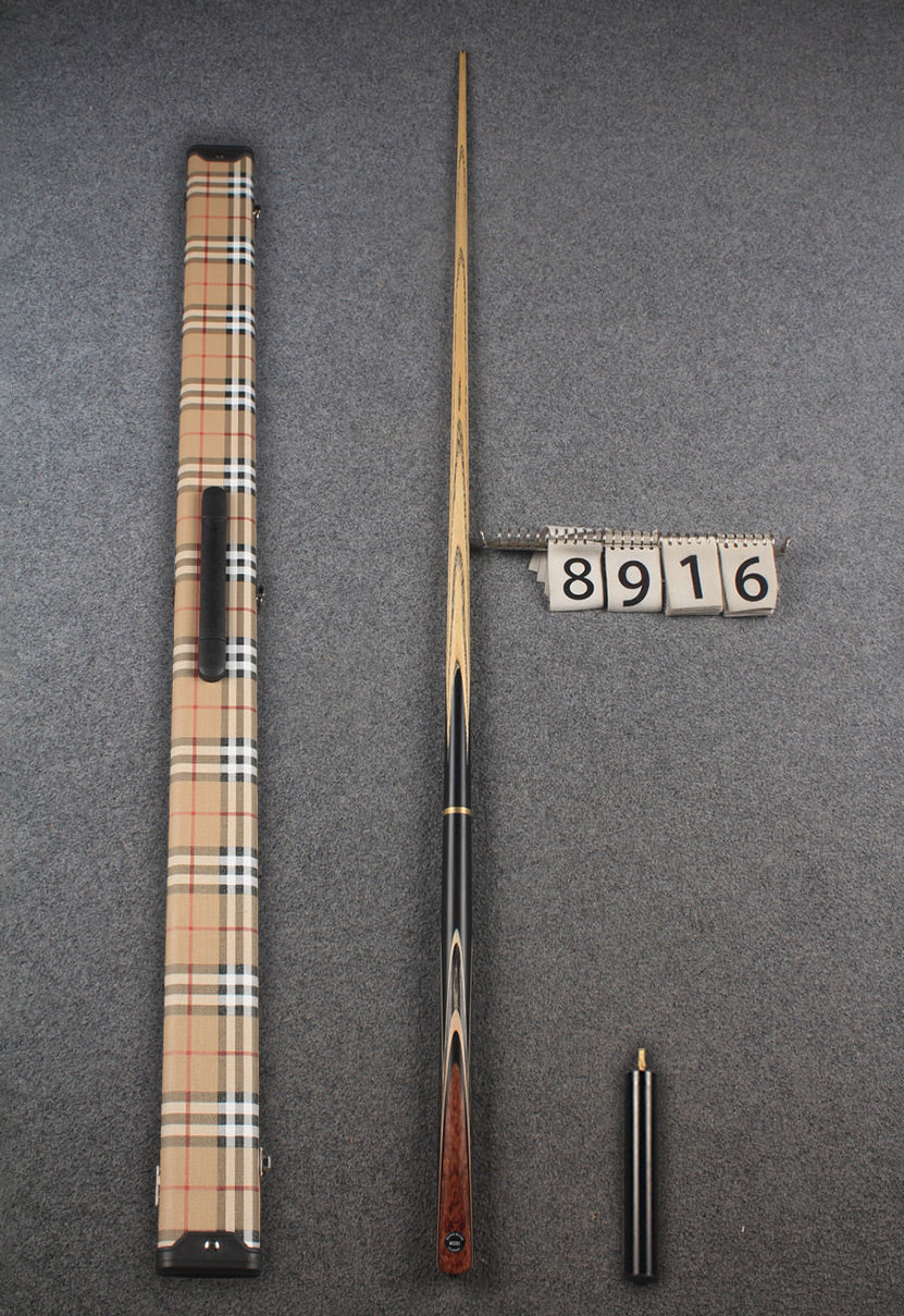 3/4 ash english pool cue #8916 WOODS CUES