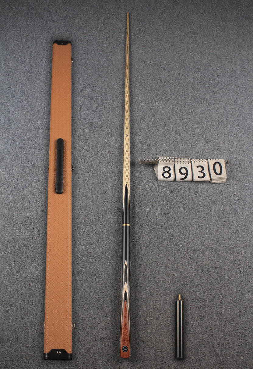 3/4 ash english pool cue #8930 WOODS CUES