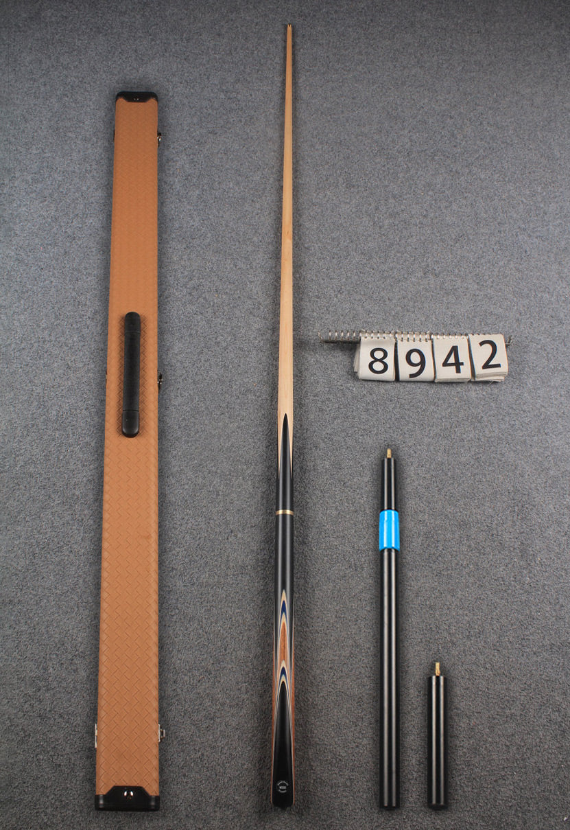 3/4 maple snooker cue #8942 WOODS CUES