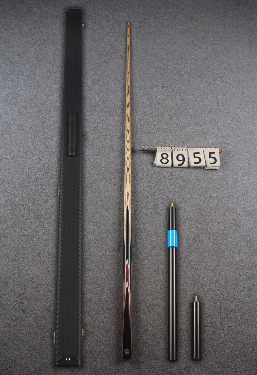 1 piece ash snooker cue # 8955 WOODS CUES