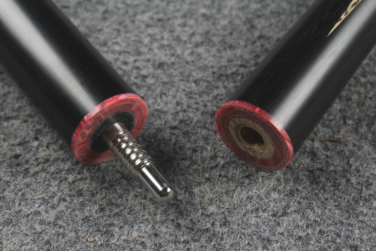 3/4 ash snooker cue # 8956 woods custom cue WOODS CUES