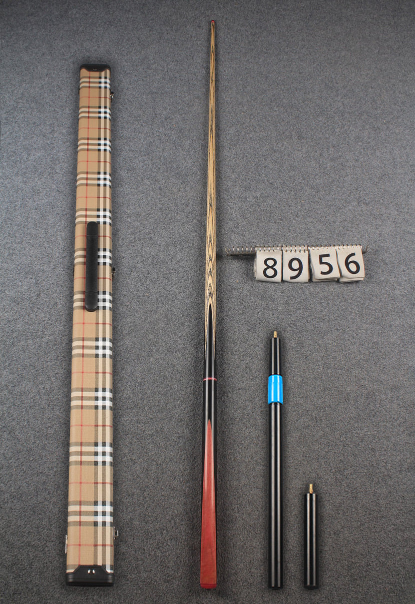 3/4 ash snooker cue # 8956 woods custom cue