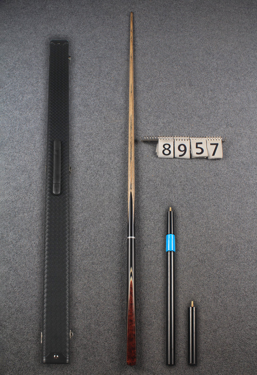3/4 ash snooker cue # 8957 woods custom cue