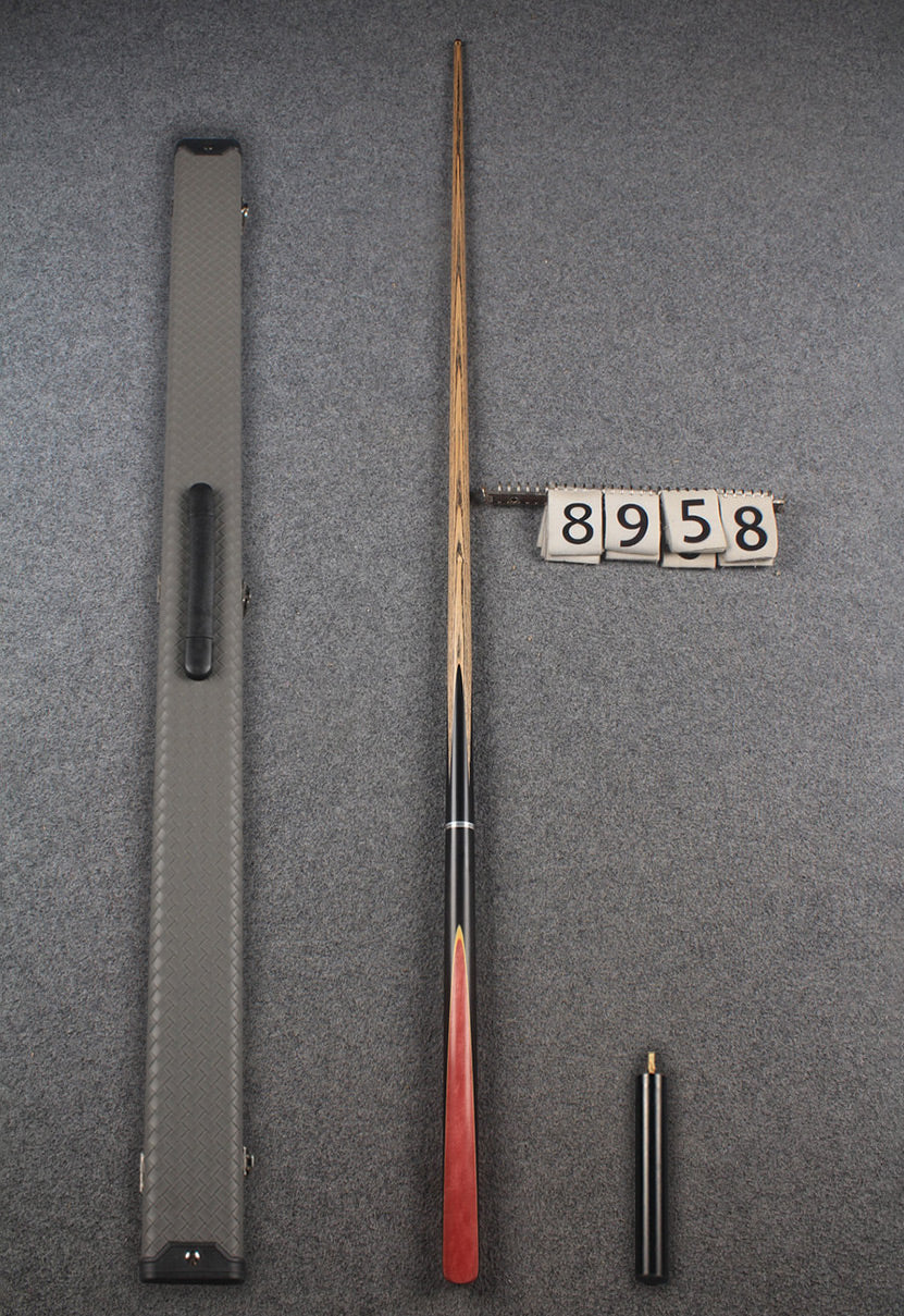 3/4 ash chinese 8 ball pool cue # 8958 woods custom cue WOODS CUES