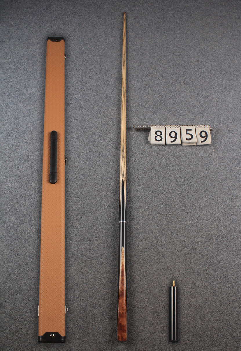 3/4 ash chinese 8 ball pool cue # 8959 woods custom cue WOODS CUES