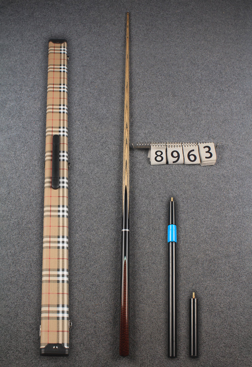 3/4 ash snooker cue # 8963 woods custom cue