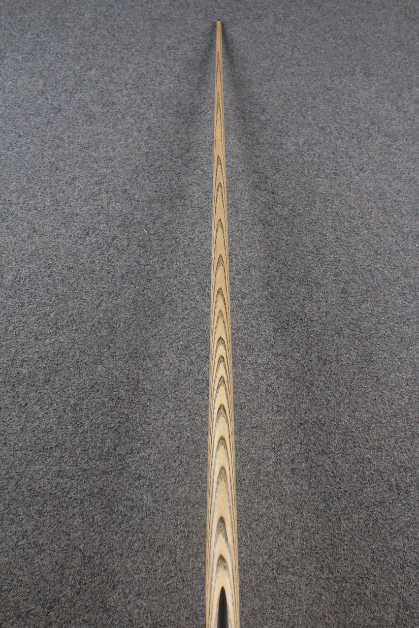 1 piece ash english pool cue  #8964 WOODS CUES