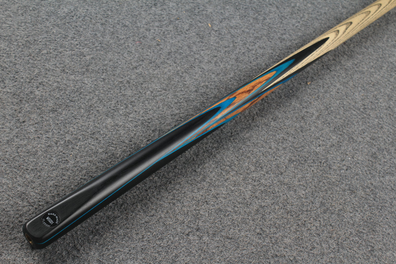 1 piece ash english pool cue  #8964 WOODS CUES