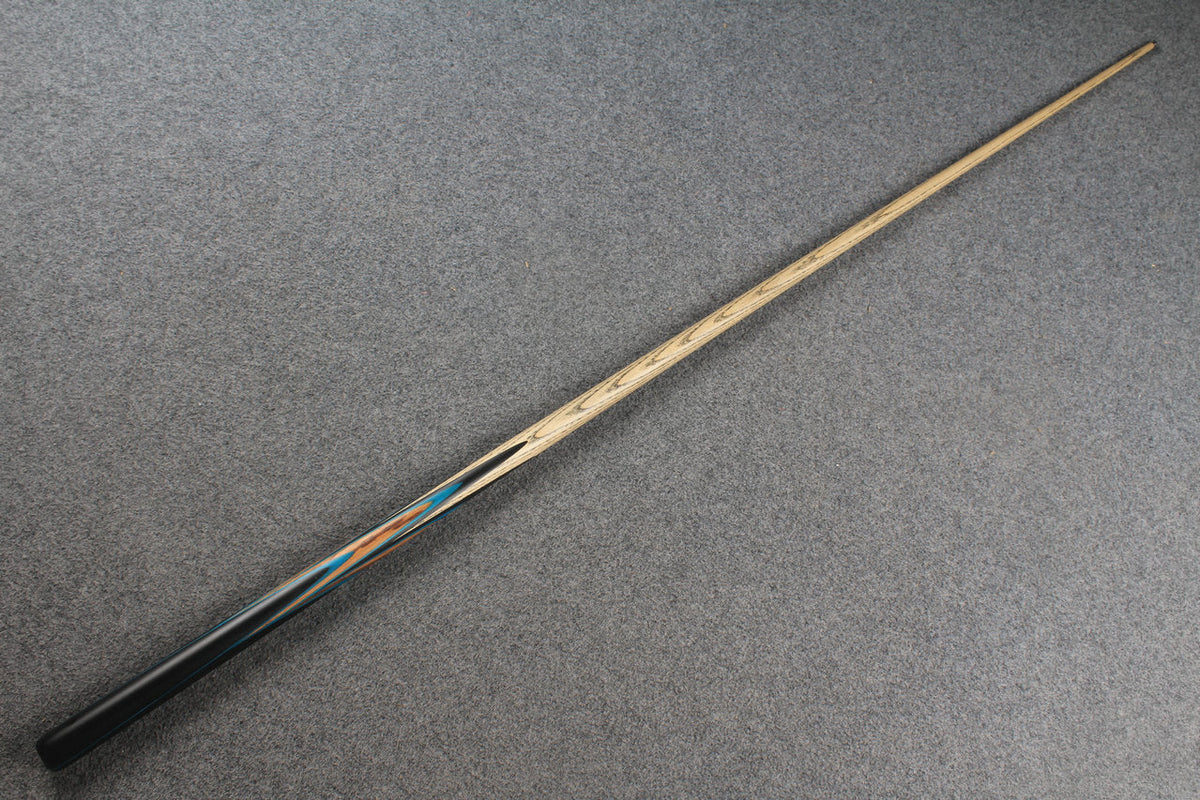 1 piece ash english pool cue  #8964 WOODS CUES