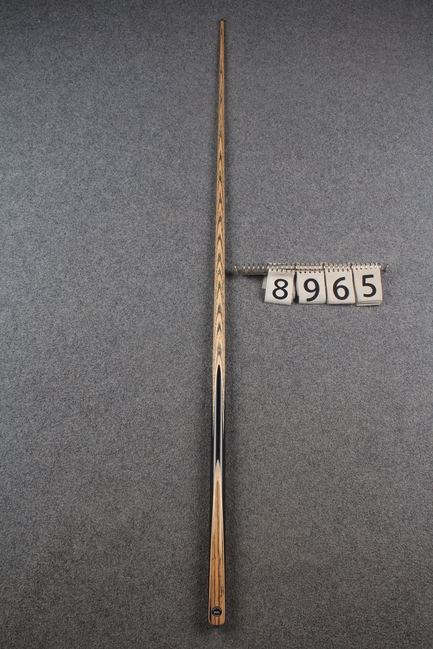 1 piece ash english pool cue  #8965 WOODS CUES