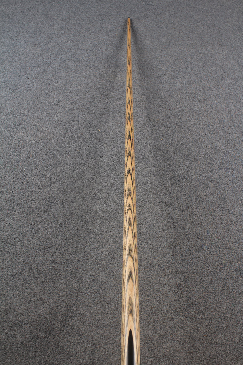 1 piece ash english pool cue  #8965 WOODS CUES