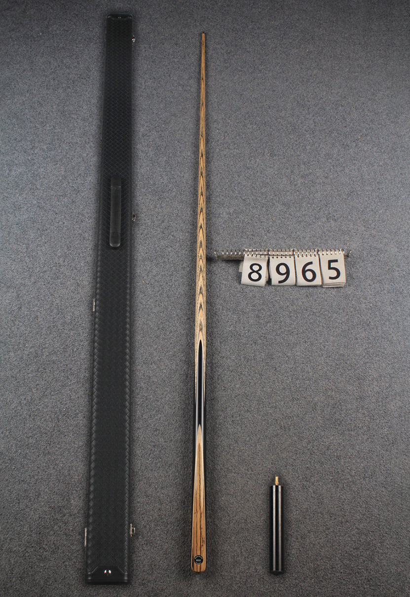 1 piece ash english pool cue  #8965 WOODS CUES