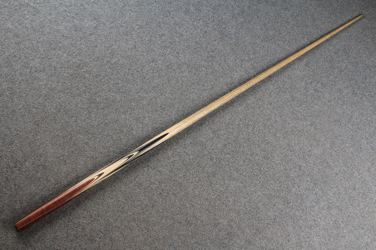 1 piece ash english pool cue  #8966 WOODS CUES