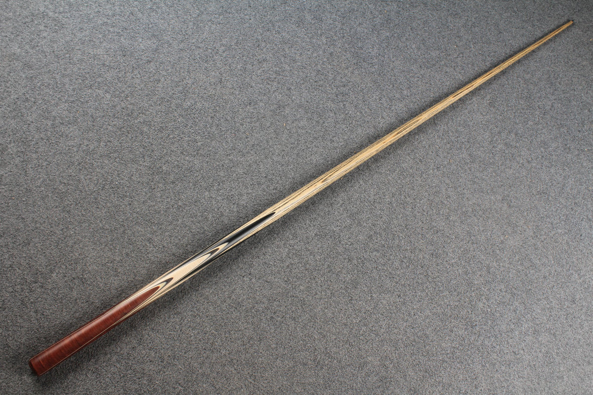 1 piece ash english pool cue  #8966 WOODS CUES