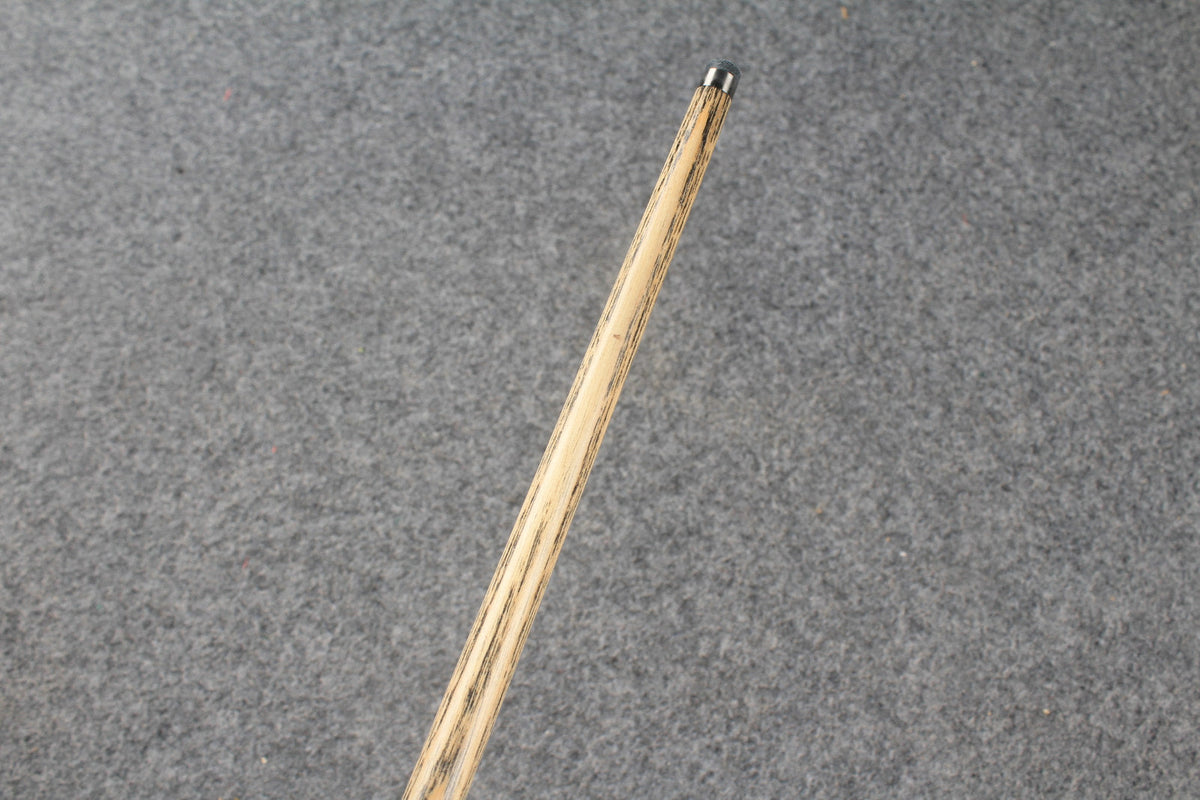 1 piece ash english pool cue  #8966 WOODS CUES