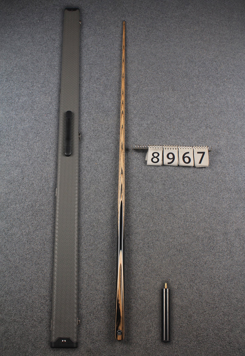 1 piece ash english pool cue  #8967