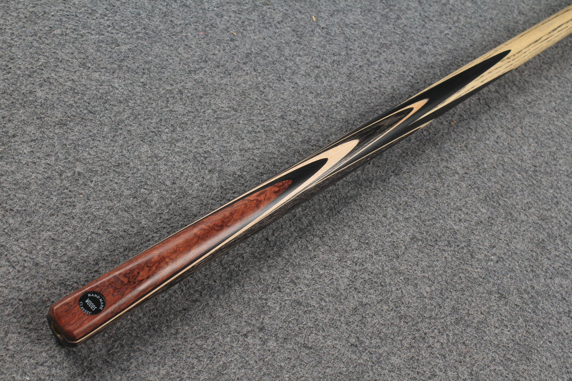 1 piece ash english pool cue  #8968 WOODS CUES