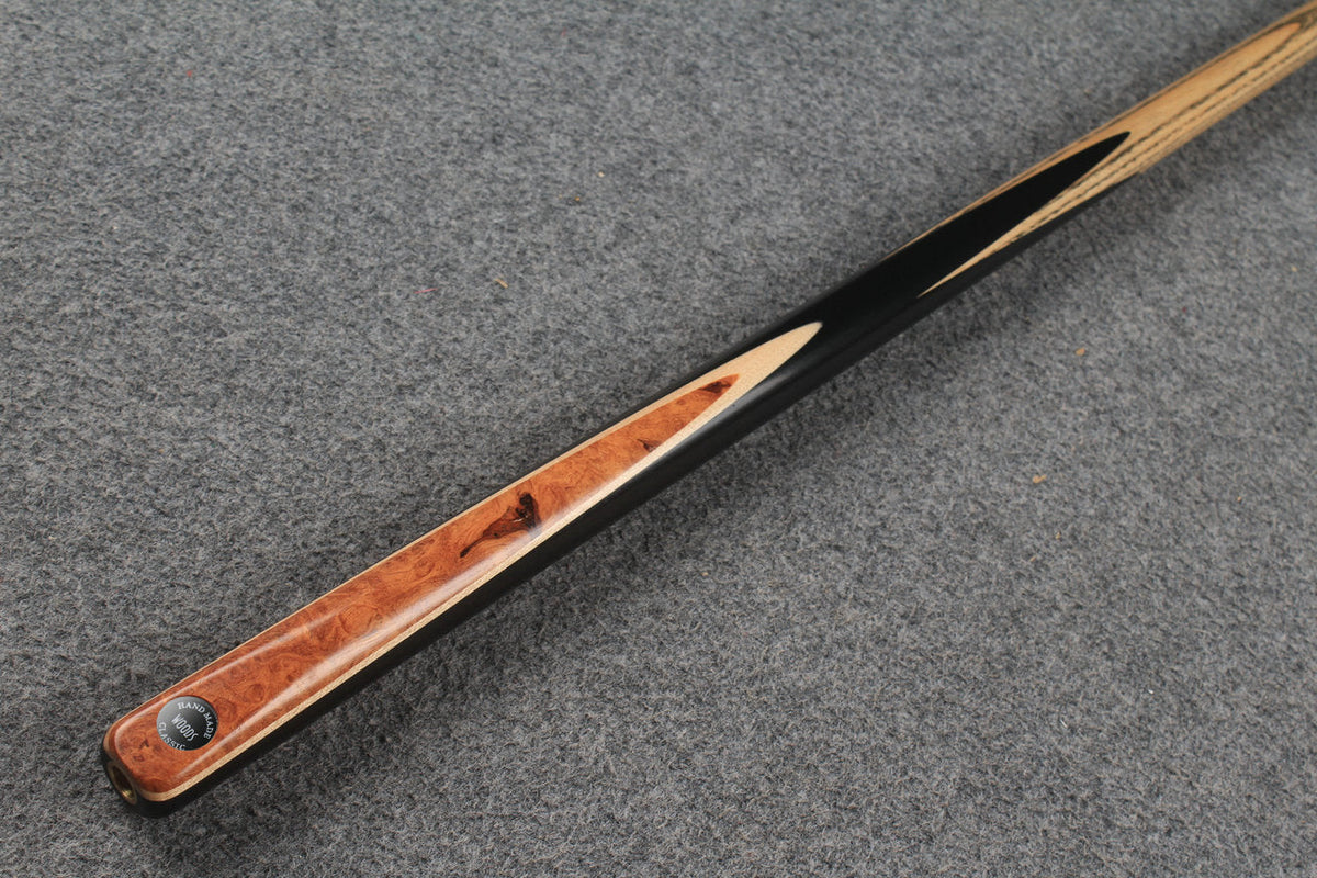 1 piece ash english pool cue  #8970 WOODS CUES