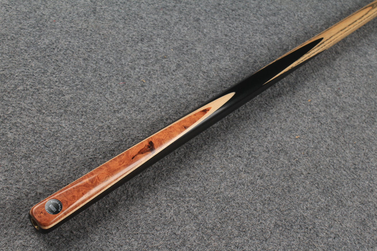 1 piece ash english pool cue  #8970 WOODS CUES