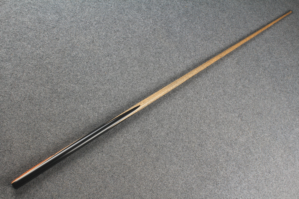1 piece ash english pool cue  #8970 WOODS CUES