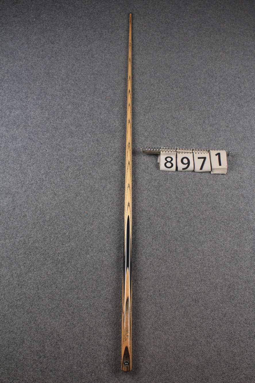 1 piece ash english pool cue  #8971