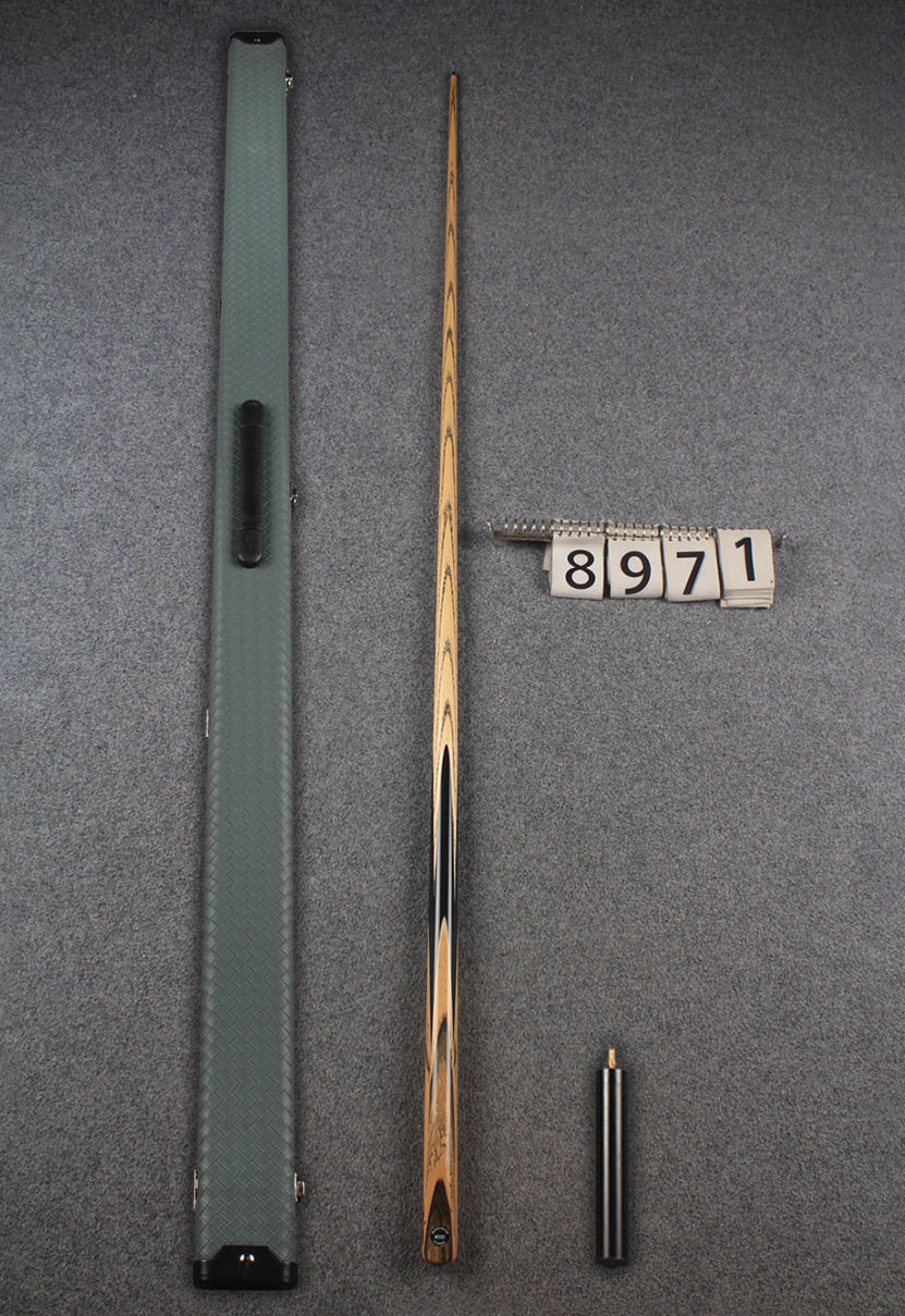 1 piece ash english pool cue  #8971