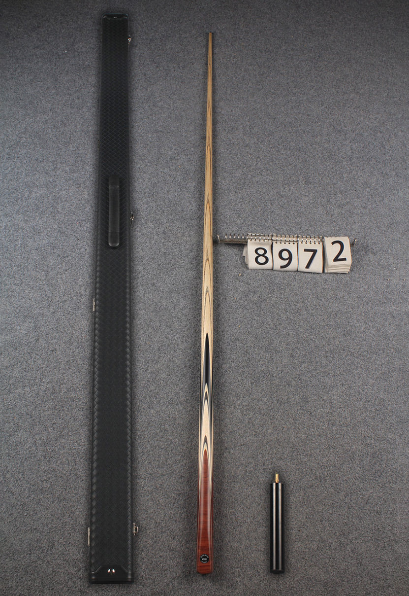 1 piece ash english pool cue  #8972